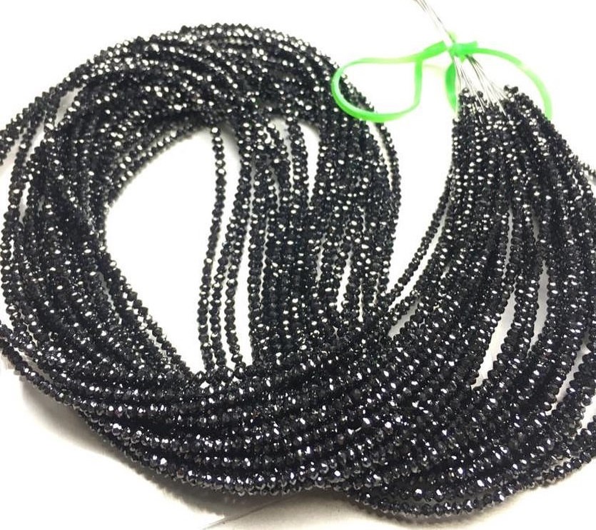 Black Diamond Beads-Traditional (Color-Enhanced)
