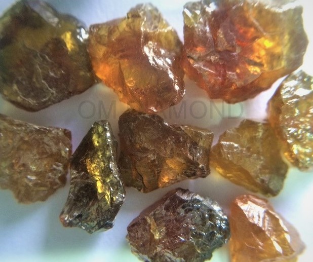Natural Bi-Colors Rough Diamonds