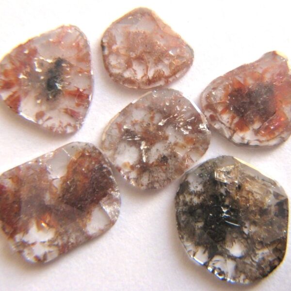 Rustic Color Diamond Slices