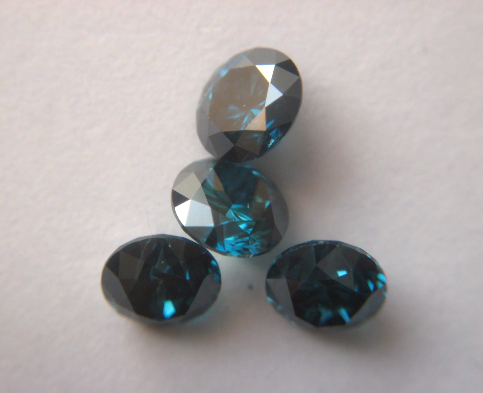 Blue Color RBC Diamonds (Enhanced)