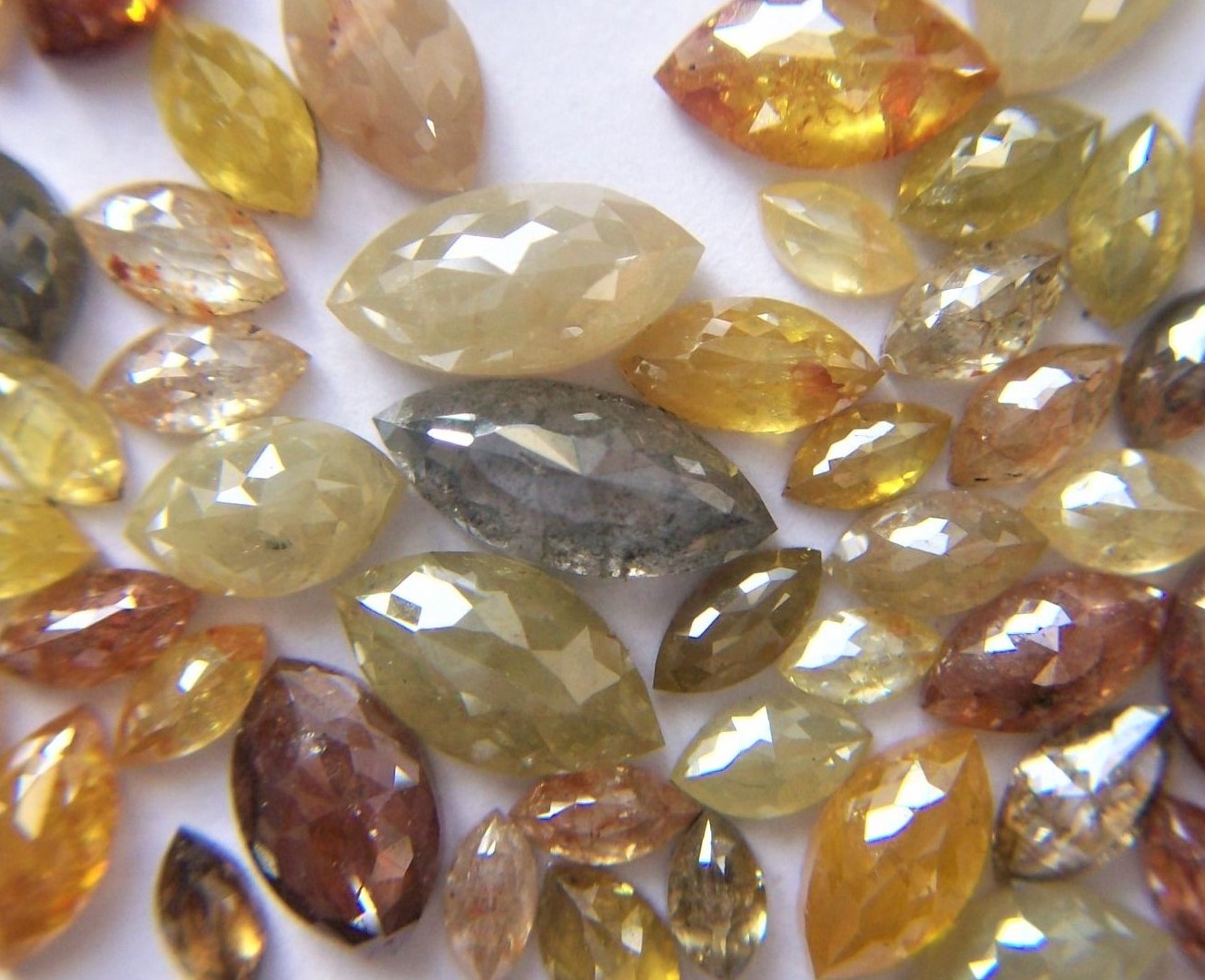 Fancy Colors Marquise Diamonds