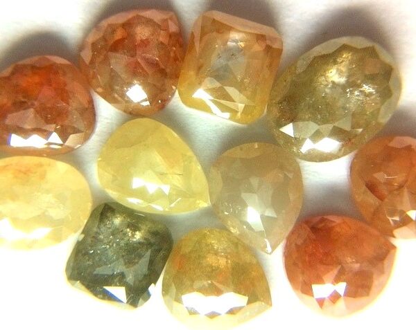 Mix Fancy Colors & Shapes of Diamonds