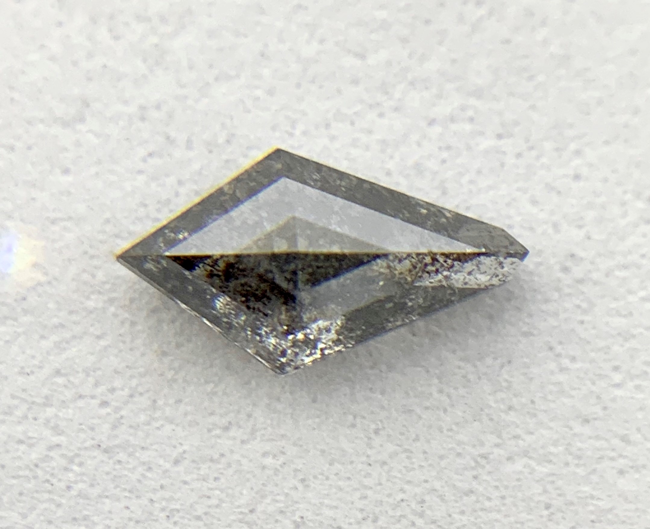 Kite Cut Salt and Pepper Diamond - Image 4