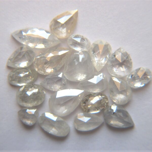 Mix Fancy Shapes Icy White Diamonds