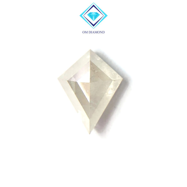 Milky White Kite Cut Diamond