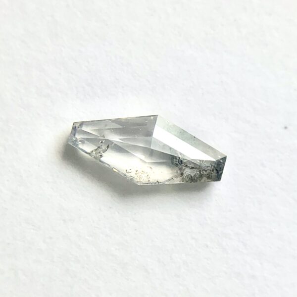Geometric Cut Light Grey Color Diamond