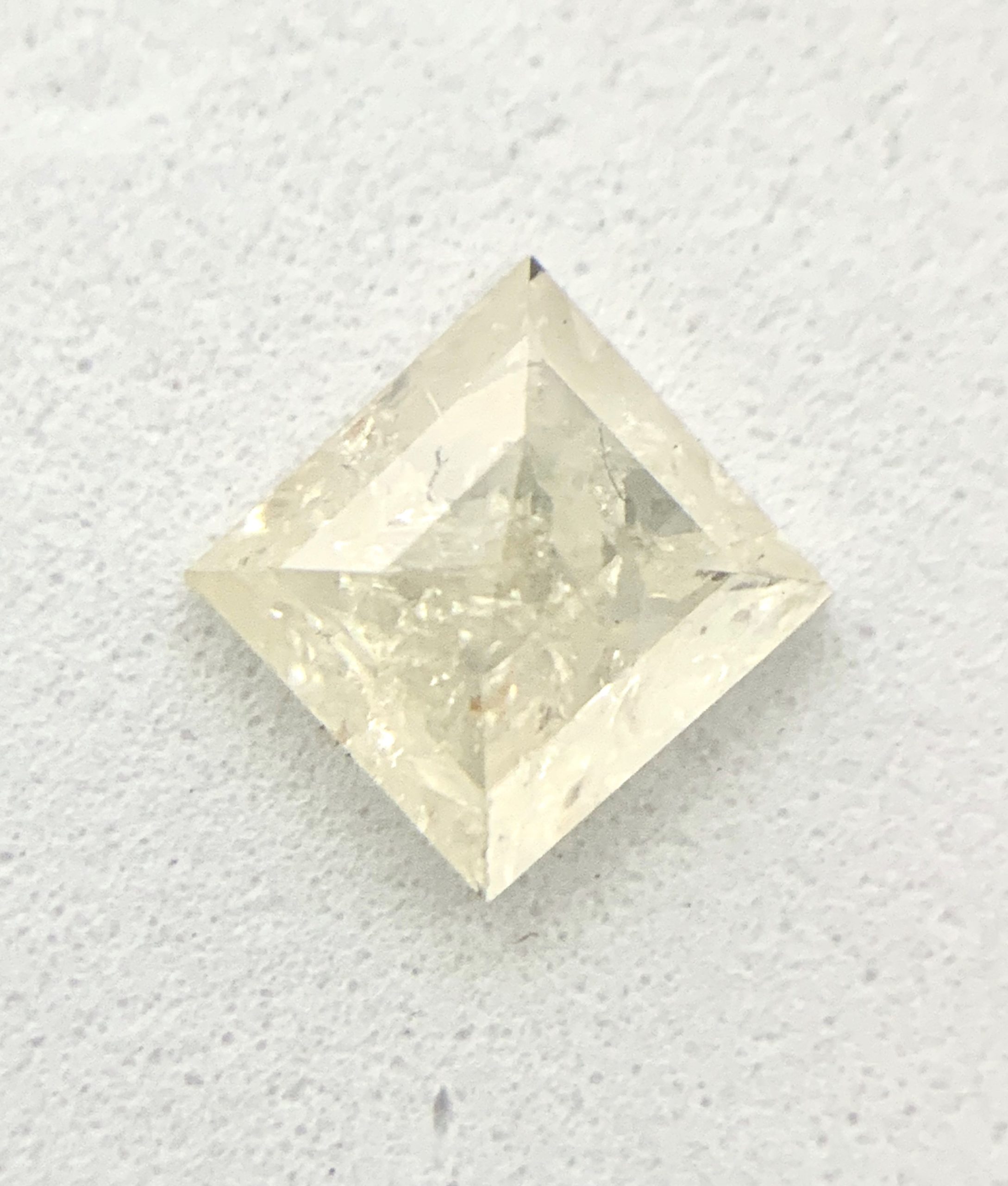 Square Cut Opaque Color Diamond - Image 2