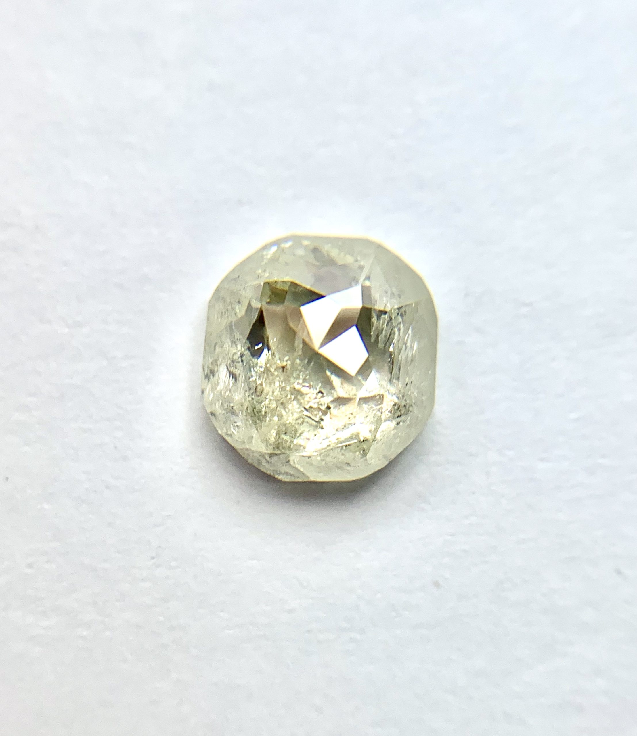 Fancy Light Yellow Cushion Diamond - Image 4