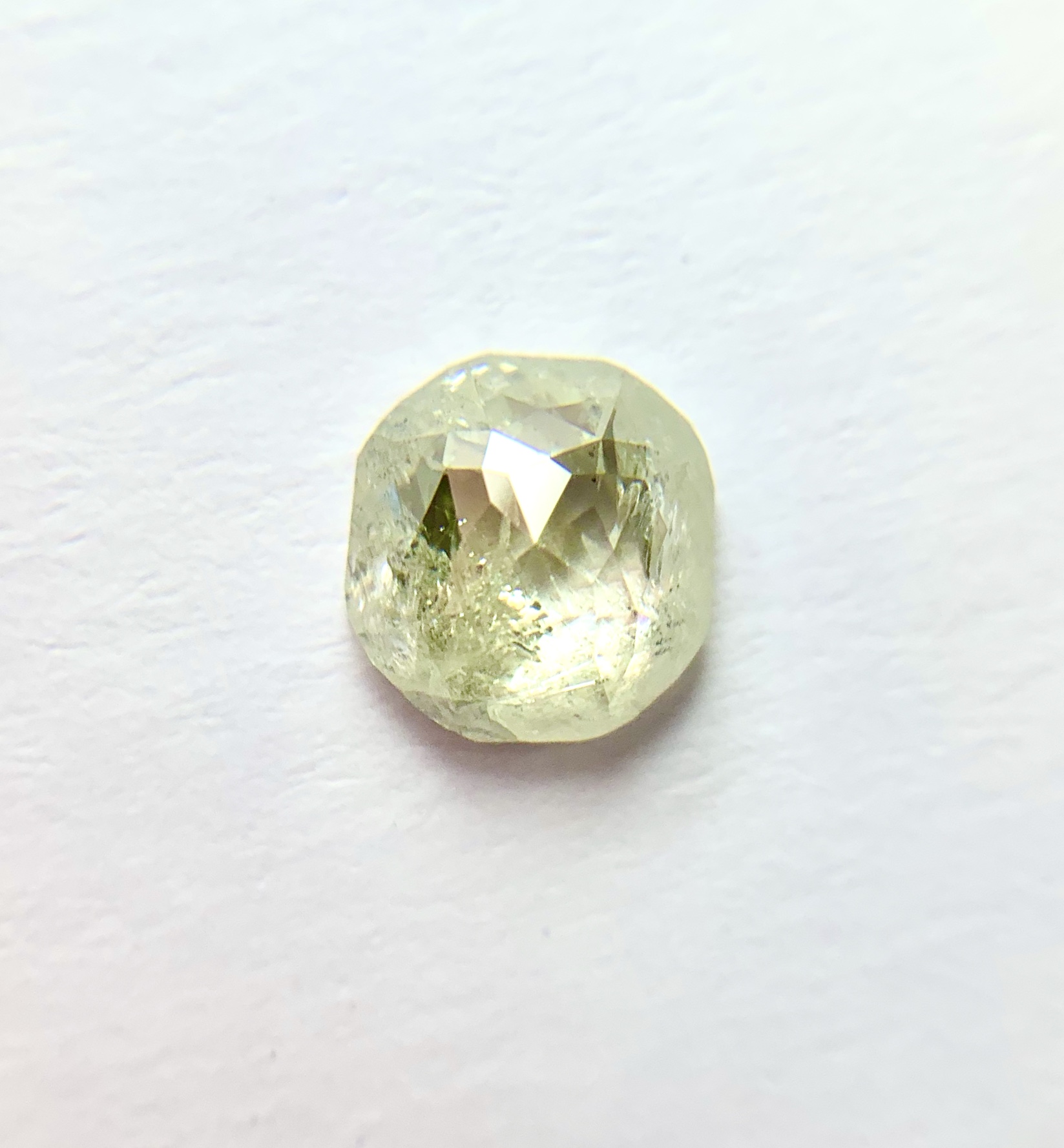 Fancy Light Yellow Cushion Diamond - Image 2