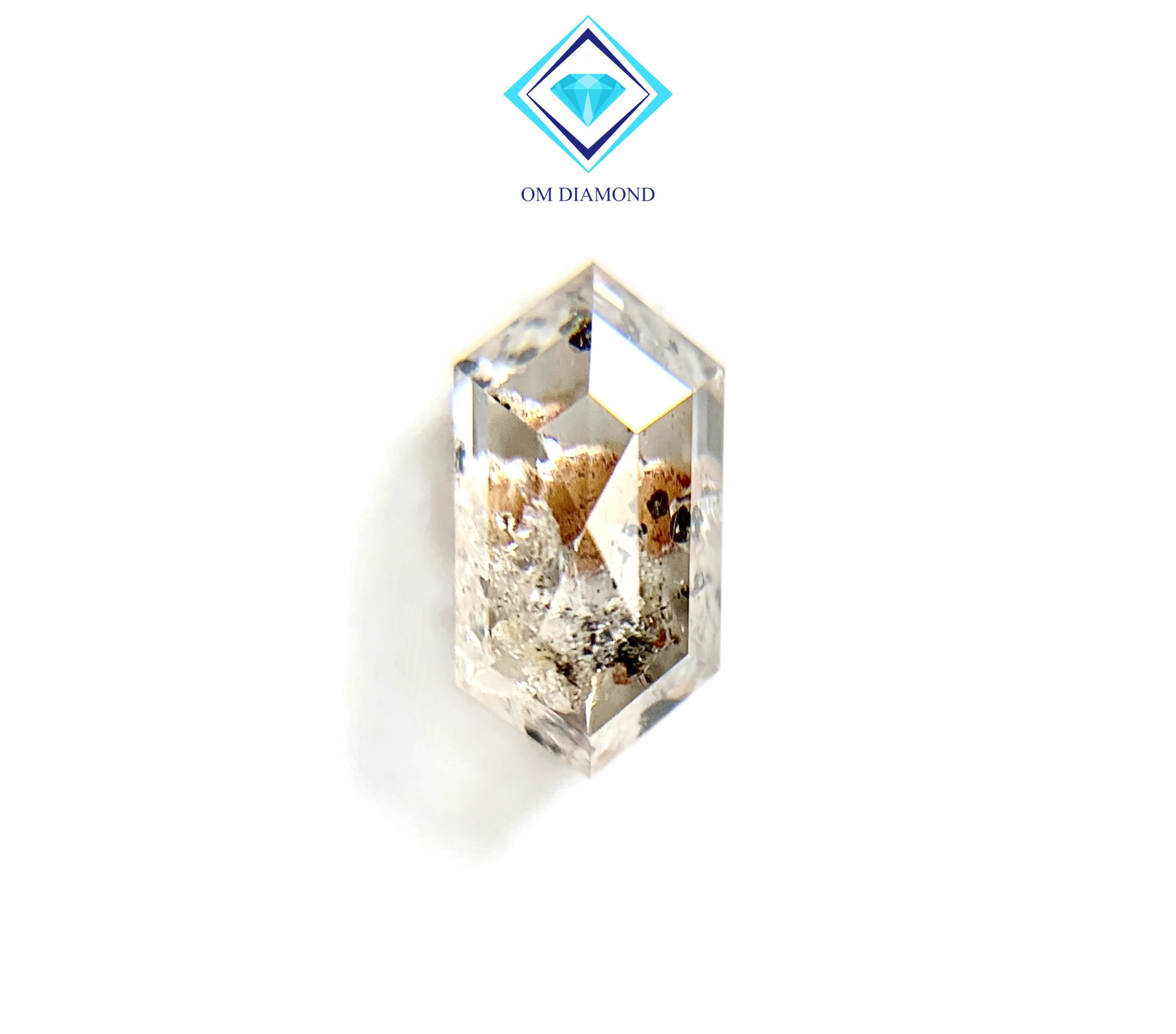 Elongated Hexagon with Unique Inclusions - Image 2