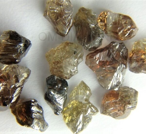 Natural Mix Bi-Color Rough Diamonds