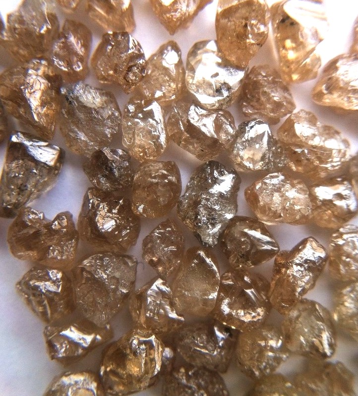 Brown Rough Diamonds
