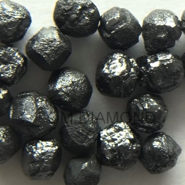 Natural Black Rough Diamonds