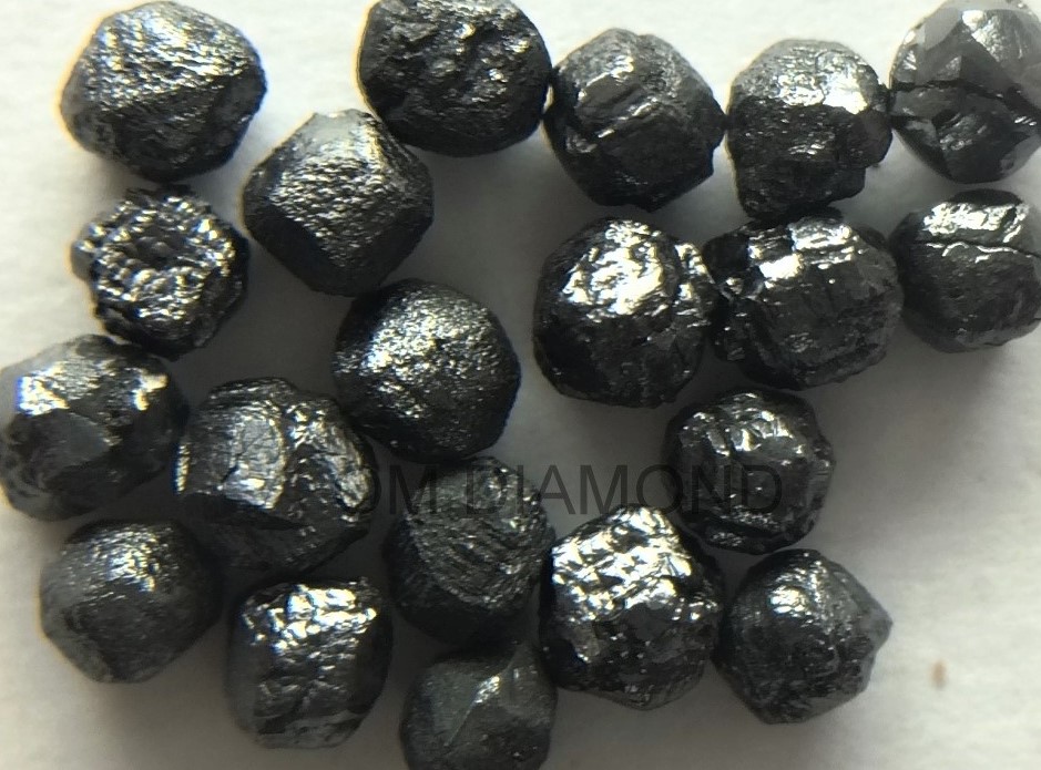 Natural Black Rough Diamonds