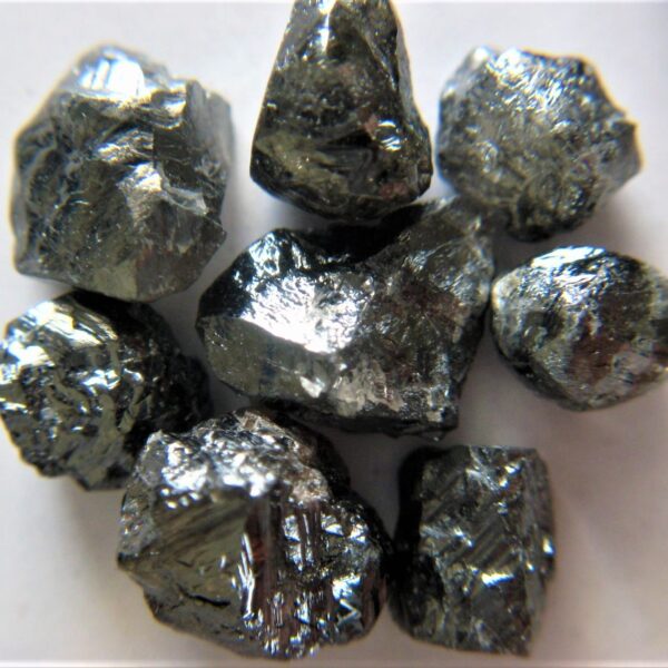 Dark Salt & Pepper Rough Diamonds