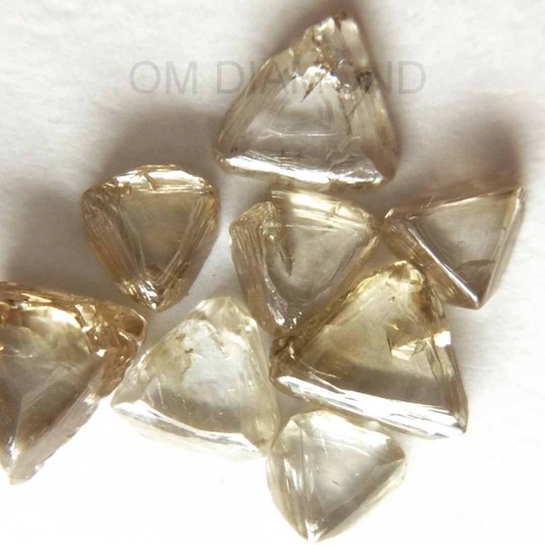 Brown Triangle Rough Diamonds