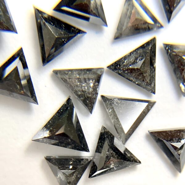 Salt & Pepper Triangle Diamonds