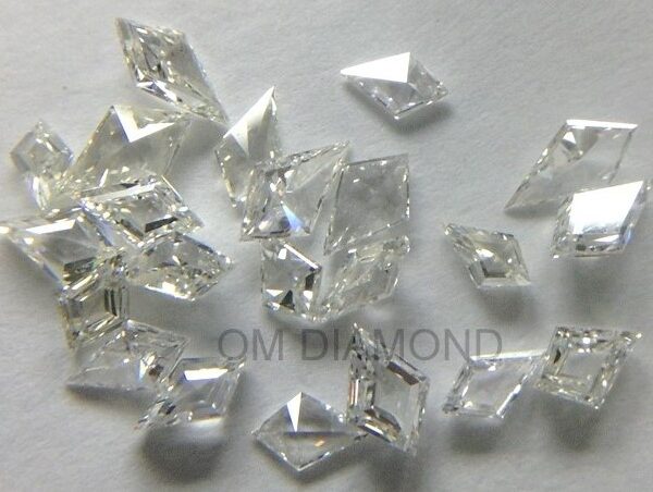 White Kite Cut Diamonds